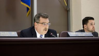 Glen Cove Mayor Timothy Tenke at a City