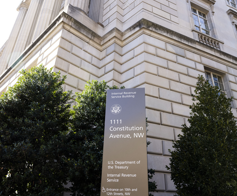 Internal Revenue Service building in Washington, D.C, on Jan. 12, 2022. Photo: Diego M. Radzinschi/ALM