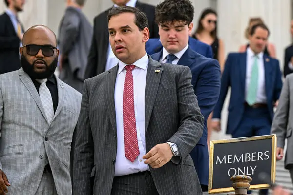 Representative George Santos has indicated that members of his family guaranteed his $500,000 bail, and he wanted to keep their names sealed out of privacy concerns.